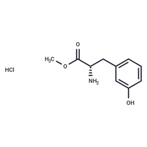 化合物 (S)-Methyl 2-amino-3-(3-hydroxyphenyl)propanoate hydrochloride|T66437|TargetMol