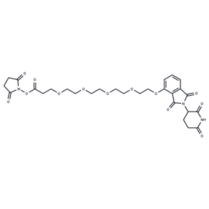 化合物 Thalidomide-O-PEG4-NHS ester|T18830|TargetMol