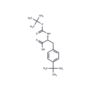 化合物 Boc-4-tert-butyl-D-Phe-OH|T66743|TargetMol