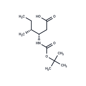 化合物 Boc-β-HoIle-OH|T65039|TargetMol