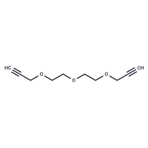 化合物 Bis-propargyl-PEG2,Bis-propargyl-PEG2