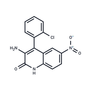 化合物 3-Amino-4-(2-chlorophenyl)-6-nitroquinolin-2(1H)-one,3-Amino-4-(2-chlorophenyl)-6-nitroquinolin-2(1H)-one