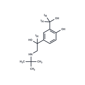 化合物 Salbutamol-d3|TMIH-0512|TargetMol