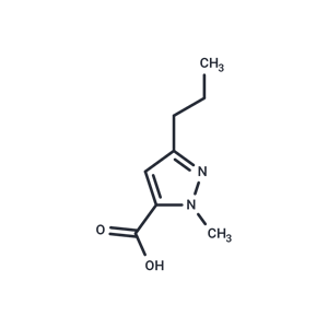 化合物 1-Methyl-3-propyl-1H-pyrazole-5-carboxylic acid|T65741|TargetMol