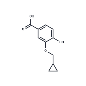 化合物 3-(Cyclopropylmethoxy)-4-hydroxybenzoic acid,3-(Cyclopropylmethoxy)-4-hydroxybenzoic acid