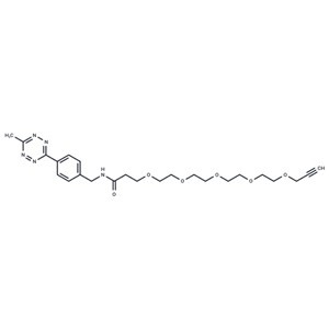 化合物 Methyltetrazine-amido-PEG5-alkyne|T18337|TargetMol