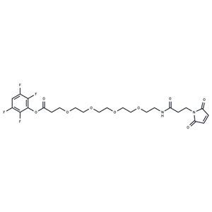 化合物 Mal-amido-PEG4-TFP ester,Mal-amido-PEG4-TFP ester