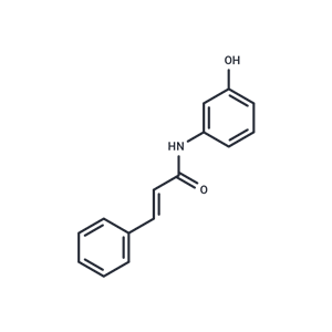 化合物 N-(3-Hydroxyphenyl)cinnamamide|T66588|TargetMol