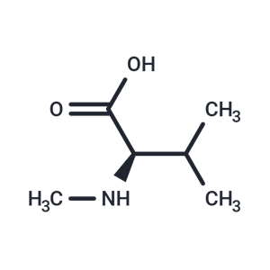 化合物 (R)-3-Methyl-2-(methylamino)butanoic acid|T66504|TargetMol