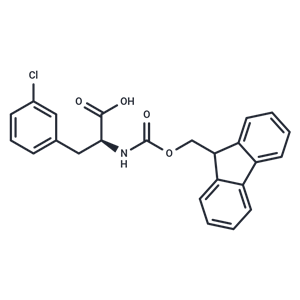 化合物 Fmoc-Phe(3-Cl)-OH|T65837|TargetMol