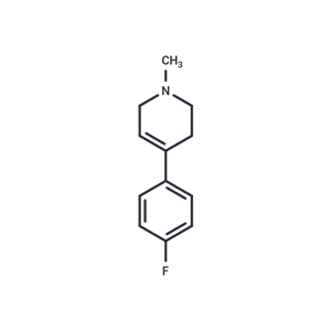 化合物 4-(4-Fluorophenyl)-1-methyl-1,2,3,6-tetrahydropyridine|T66646|TargetMol