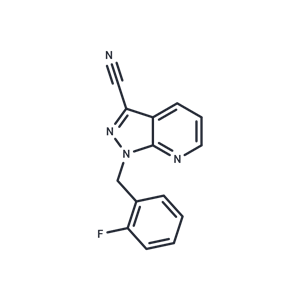 化合物 1-(2-Fluorobenzyl)-1H-pyrazolo[3,4-b]pyridine-3-carbonitrile|T66536|TargetMol