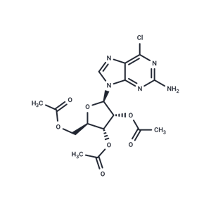 化合物 2-Amino-6-chloropurine-9-(2’,3’,5’-tri-O-acetyl)-riboside|TNU0787|TargetMol