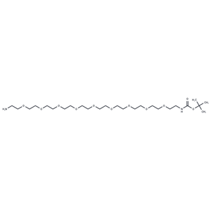 化合物 Boc-amido-PEG9-amine|T14704|TargetMol