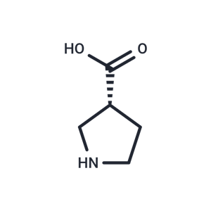 化合物 (R)-Pyrrolidine-3-carboxylic acid|T65531|TargetMol