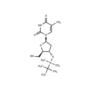 化合物 3’-O-t-Bulyldimethylsilyl thymidine|TNU0727|TargetMol