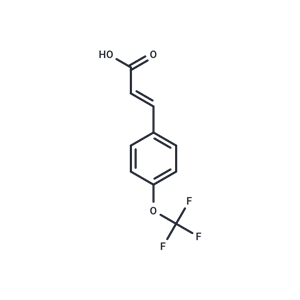 化合物 4-(Trifluoromethoxy)cinnamic Acid|T66196|TargetMol