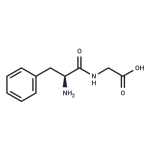 化合物 (S)-2-(2-Amino-3-phenylpropanamido)acetic acid|T65244|TargetMol