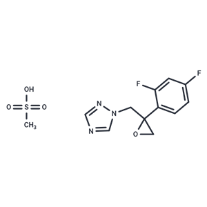 化合物 1-((2-(2,4-Difluorophenyl)oxiran-2-yl)methyl)-1H-1,2,4-triazole methanesulfonate,1-((2-(2,4-Difluorophenyl)oxiran-2-yl)methyl)-1H-1,2,4-triazole methanesulfonate