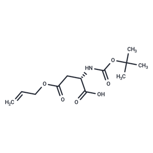 化合物 Boc-Asp(OAll)-OH|T66689|TargetMol