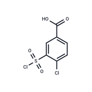 化合物 4-Chloro-3-(chlorosulfonyl)benzoic acid,4-Chloro-3-(chlorosulfonyl)benzoic acid