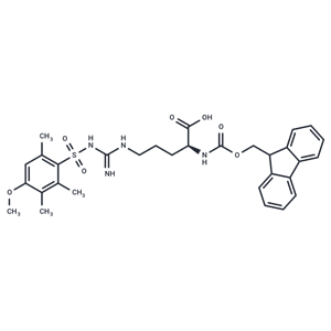 化合物 Fmoc-Arg(Mtr)-OH|T66309|TargetMol