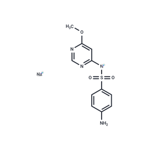 化合物 Sulfamonomethoxine sodium|T78233|TargetMol