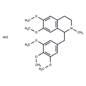 化合物 6,7-Dimethoxy-2-methyl-1-(3,4,5-trimethoxybenzyl)-1,2,3,4-tetrahydroisoquinoline hydrochloride|T67325|TargetMol