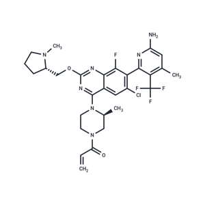 化合物 Divarasib|T9972|TargetMol