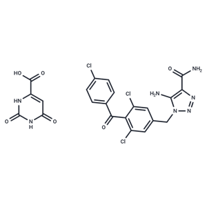 化合物 Carboxyamidotriazole Orotate|T14871|TargetMol