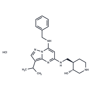 化合物 Samuraciclib hydrochloride|T10898|TargetMol