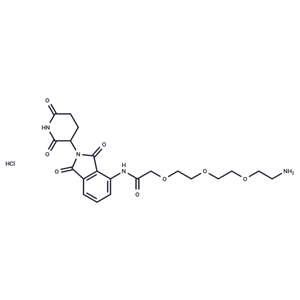 Pomalidomide-amino-PEG3-NH2 鹽酸鹽|T39953|TargetMol