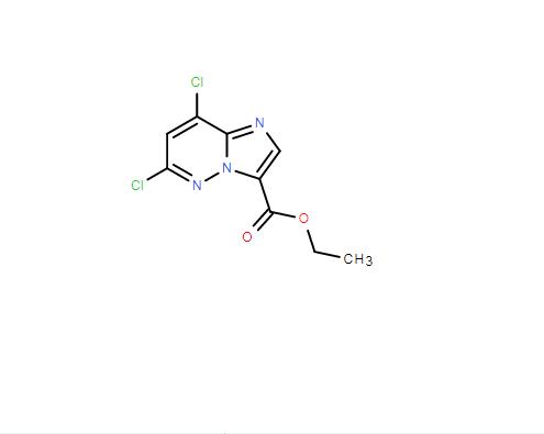 6,8-二氯咪唑并[1,2-b]噠嗪-3-羧酸乙酯,ethyl 6,8-dichloroimidazo[1,2-b]pyridazine-3-carboxylate