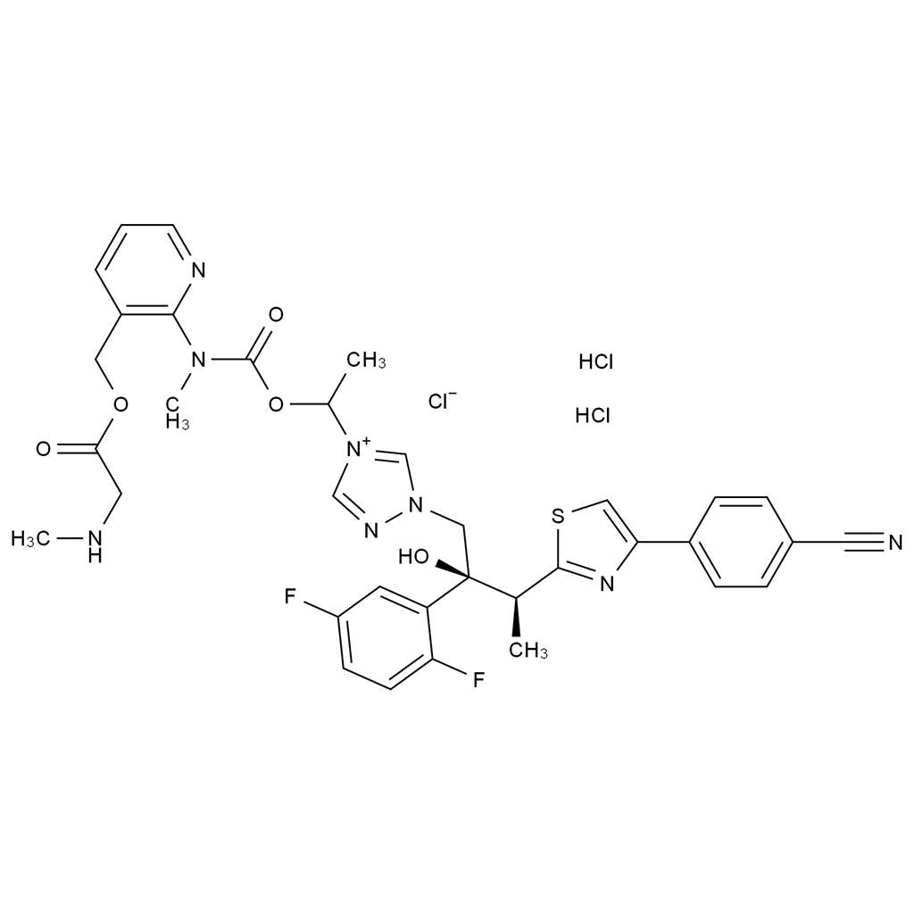 艾沙康唑雜質(zhì)37 氯化物二鹽酸鹽（非對映體混合物）,Isavuconazole Impurity 37 Chloride DiHCl (Mixture of Diastereomers)