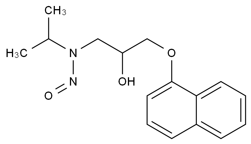 N-亞硝基丙萘洛爾  (異構體混合物),N-Nitrosopropranolol  (Mixture of Isomers)