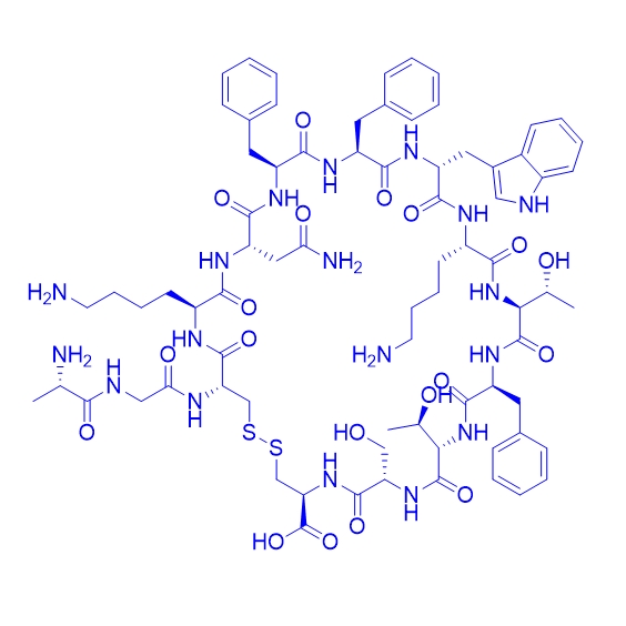 D-Trp8,D-Cys14]-Somatostatin-14