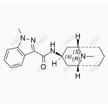 鹽酸格拉司瓊雜質(zhì)F,1-methyl-N-((1R,3s,5S)-9-methyl-9-azabicyclo[3.3.1]nonan-3-yl)-1H-indazole-3-carboxamide