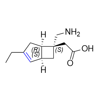 米洛巴林雜質(zhì)04,2-((1S,5R,6S)-6-(aminomethyl)-3-ethylbicyclo[3.2.0]hept-2-en-6-yl)acetic acid