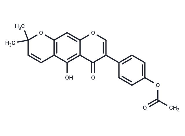 乙酸貓尾草異黃酮酯,Alpinumisoflavone acetate