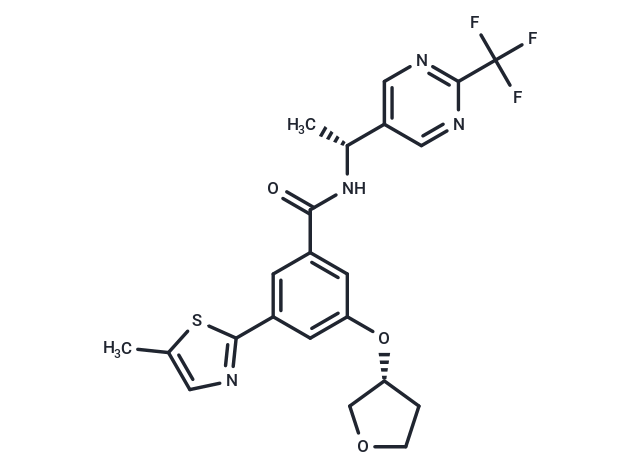 化合物 Eliapixant,Eliapixant