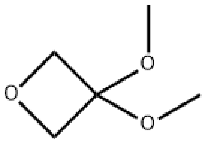 3,3-二甲氧基氧雜環(huán)丁烷,3,3-diMethoxyoxetane