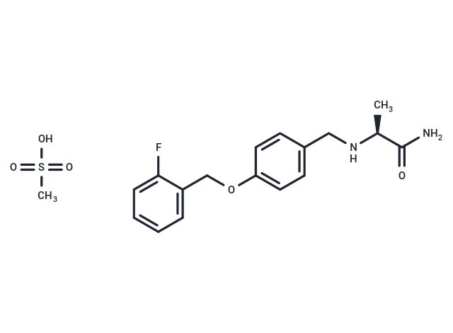 化合物 Ralfinamide mesylate,Ralfinamide mesylate