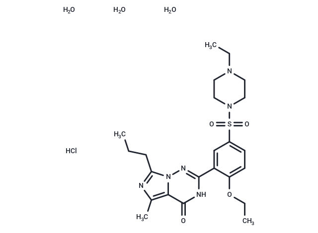 鹽酸瓦地那非三水合物,Vardenafil hydrochloride trihydrate