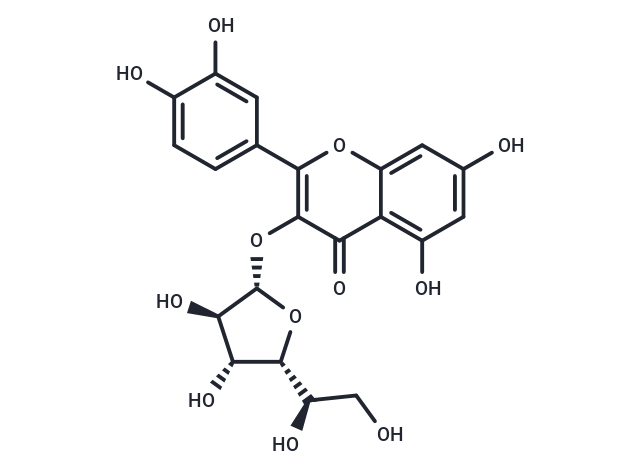 異槲皮苷,Isotrifoliin