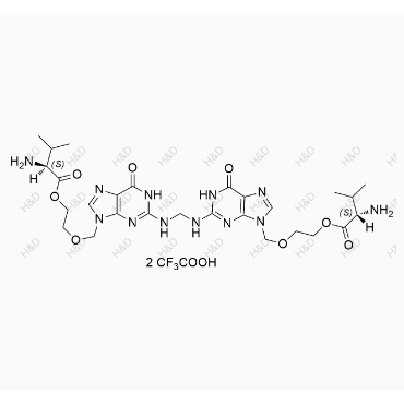 伐昔洛韋EP雜質(zhì)P(雙三氟乙酸鹽),Valaciclovir EP Impurity P(Ditrifluoroacetate)