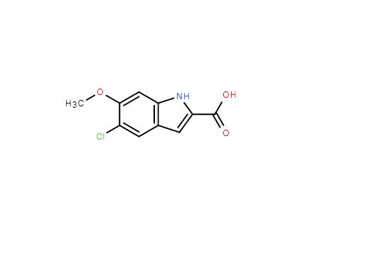 5-氯-6-甲氧基-1H-吲哚-2-羧酸,1H-Indole-2-carboxylic acid, 5-chloro-6-methoxy-