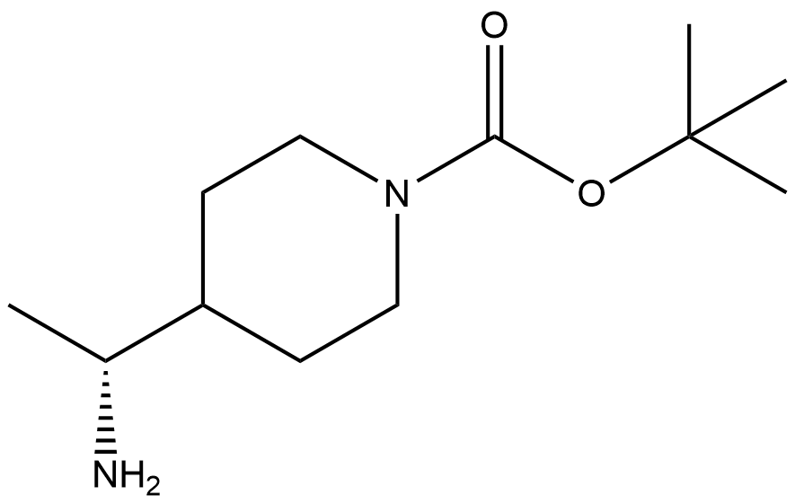 4-[(1R) -1-氨基乙基]哌啶 -1-羧酸叔丁酯,tert-butyl 4-[(1R)-1-aminoethyl]piperidine-1-carboxylate