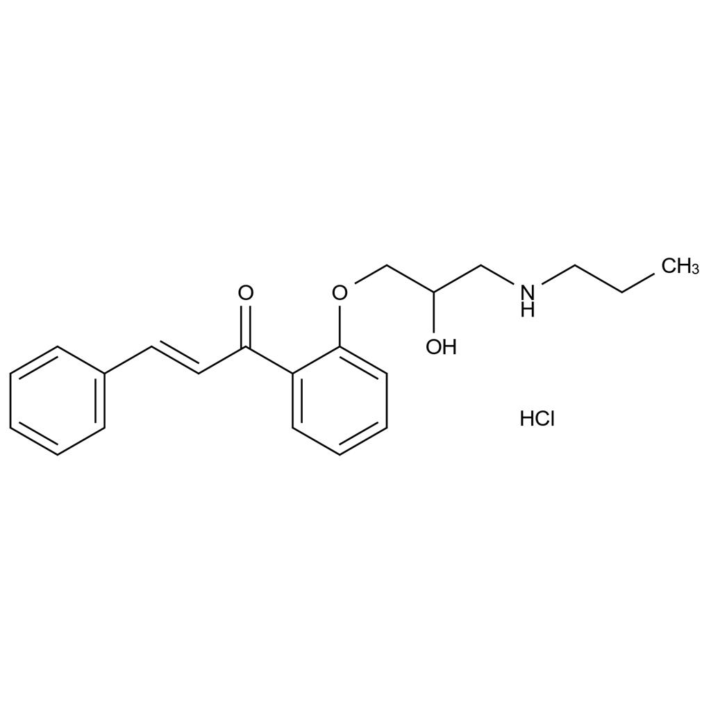 普羅帕酮EP雜質(zhì)B HCl,Propafenone EP Impurity B HCl