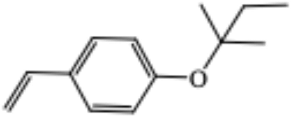 1-（1,1-二甲基丙氧基）-4-乙烯基苯,Benzene, 1-(1,1-dimethylpropoxy)-4-ethenyl-