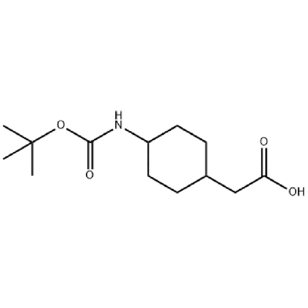 Cyclohexaneacetic acid, 4-[[(1,1-dimethylethoxy)carbonyl]amino]- (9CI),Cyclohexaneacetic acid, 4-[[(1,1-dimethylethoxy)carbonyl]amino]- (9CI)